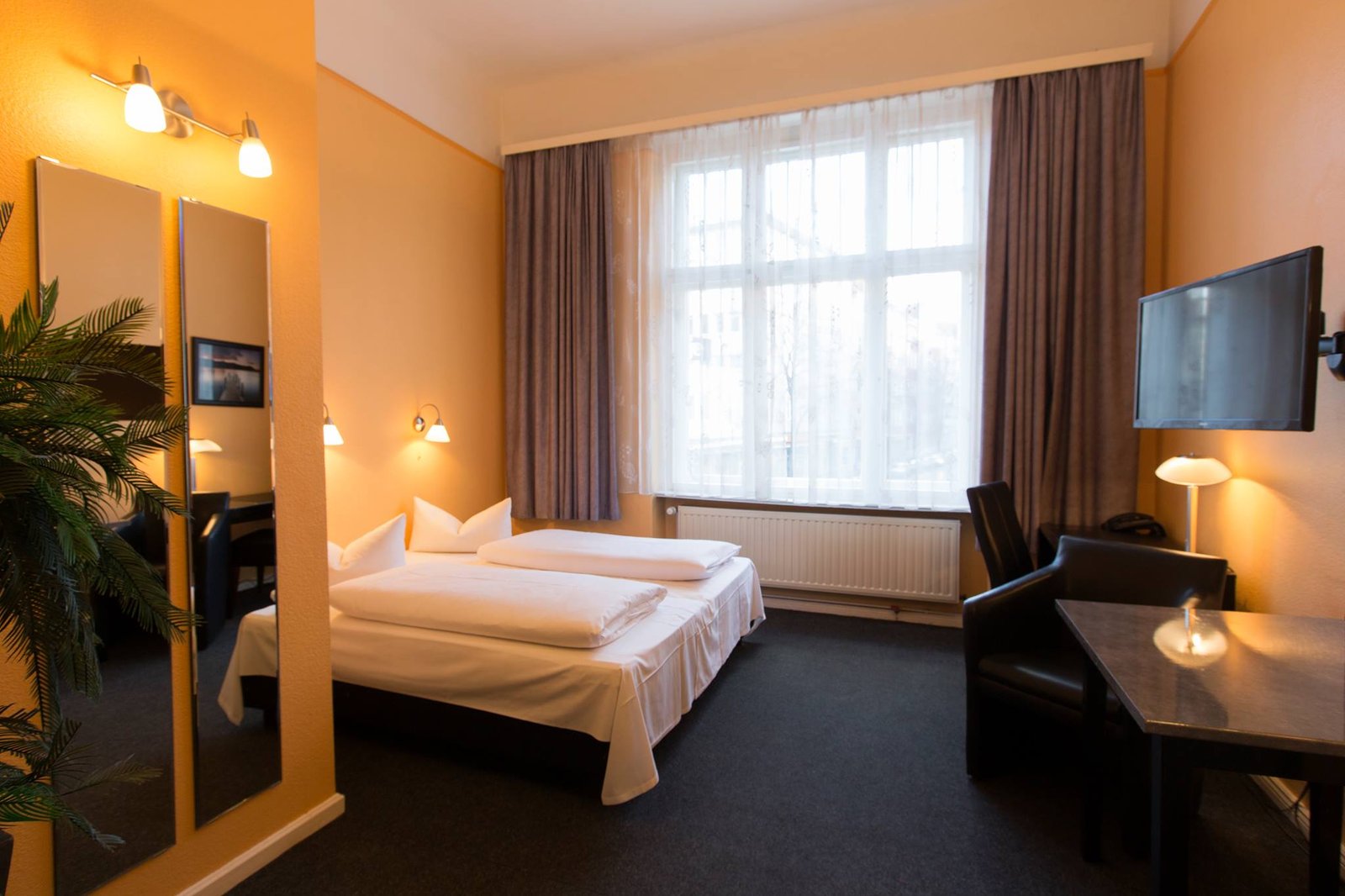 Doppelzimmer im Hotel am Hermannplatz